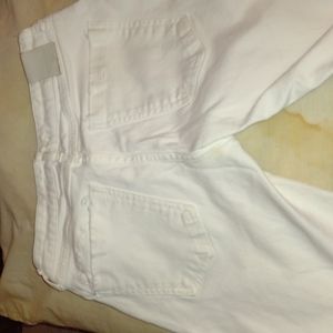 White jeans